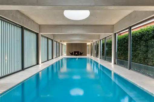 Construcción de piscinas de hormigón
