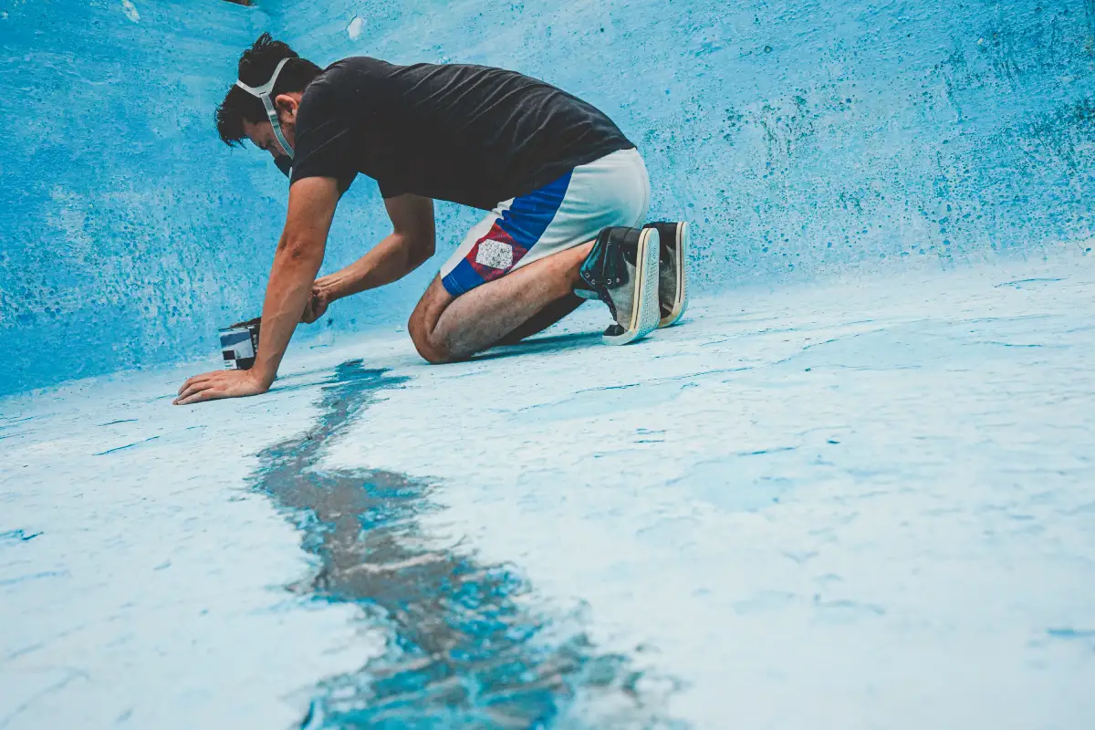 Reparación de grietas en piscinas